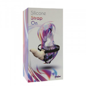 Super strap-on pentru femei din Silicon Strap-on
