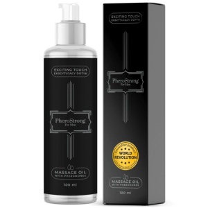 Ulei de masaj cu feromoni pentru barbati Pherostrong Massage oil for men 100 ml