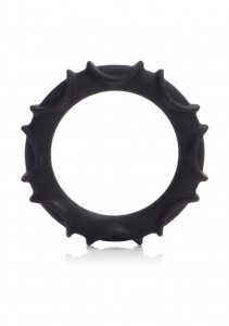 Inel Penis Atlas Silicone Ring, black