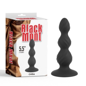 Dop anal cu 3 bile cu diametru diferit, relaxant cu suprafata stimulatoare 5.5'' Anal Control Plug