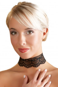 Lace Choker, Orion, black - S/L
