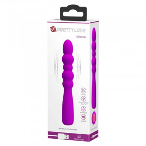 Vibrator Anal reincarcabil si foarte flexibil Incepatori Monroe Purple