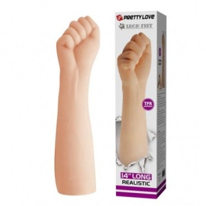 Super-dildo pumn Pretty Love 14 " Iron Fist