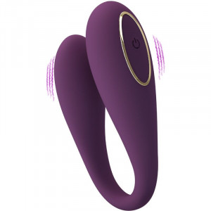 Vibrator cu control la distanta PRETTY LOVE AUGUST Double Pleasure
