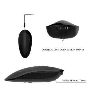 Vibratos realistic cu ventuza de fixare si telecomanda Beautiful Jason 9,4 " Vibrating Dildo (24cm)