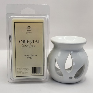 oriental, bambus, green, melts