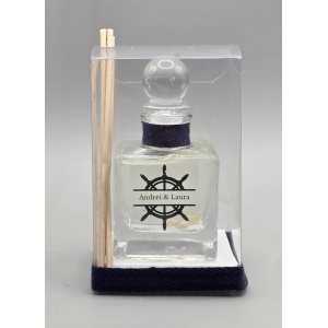 Parfum de cameră cu beţe - 50 ml - în cutie transparentă - Img 2