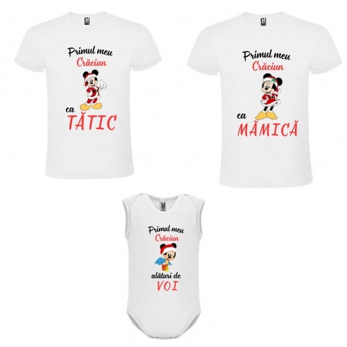 Set "Bucuria Primului Craciun" cu Mickey