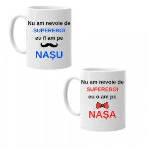 Cumpara setul perfect de cani pentru nasi - cadoul ideal pentru nunta ta