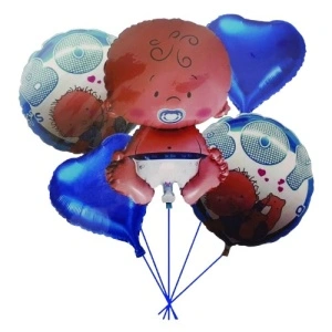 Set 5 baloane folie- Boy