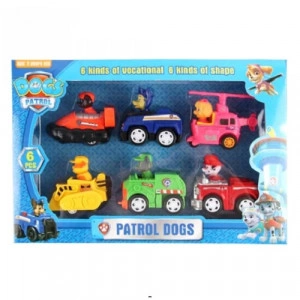 Figurine Patrula Catelusilor cu masinute