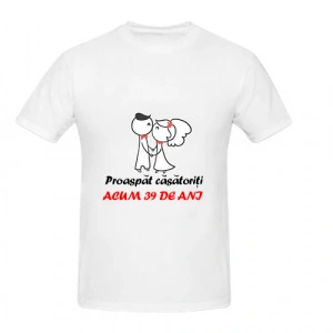 Tricou Just Married