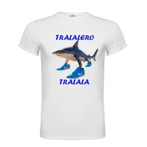 Tricou personalizat cu Tralalero Tralala