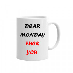 Cana personalizata Monday