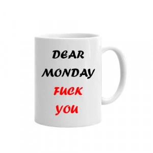 Cana personalizata Monday