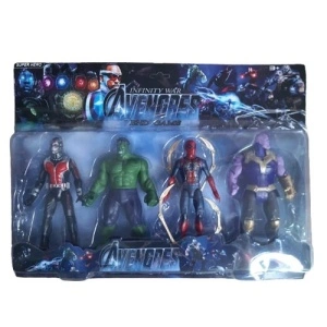 Set 4 Figurine Avengers