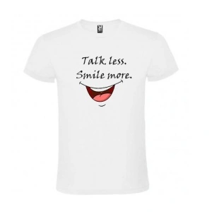 Tricou personalizat "Smile More"