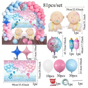 Arcada Decorativa Pentru Gender Reveal