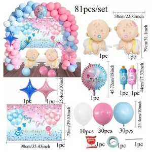 Arcada Decorativa Pentru Gender Reveal