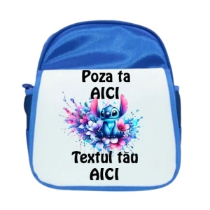 Ghizodan Albastru personalizat cu poza si text
