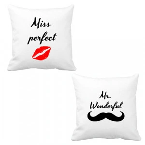 Perne cuplu Mr. Wonderfoul & Miss Perfect
