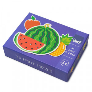 Puzzle din lemn Fructe