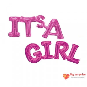 Set baloane Its a girl