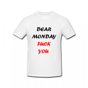 Tricou personalizat Monday