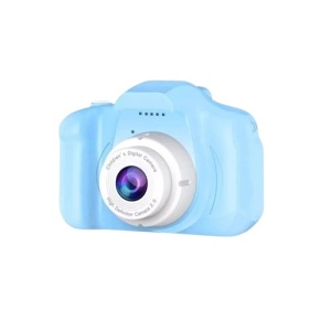 Camera albastra de fotografiat pentru copii