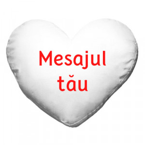 Perna Inima personalizata mesaj