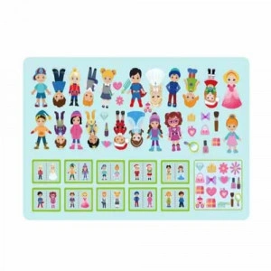 Puzzle Magnetic cu 10 ilustratii