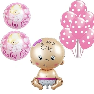 Set baloane Baby Girl