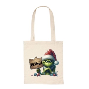 "Spiritul Craciunului Grinch" - Sacosa cu Nume