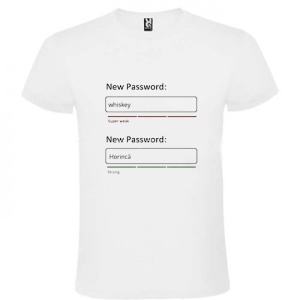 Tricou „Parola puternica” – Whiskey vs. Horinca