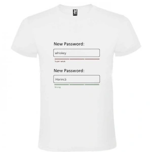 Tricou „Parola puternica” – Whiskey vs. Horinca