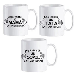Familie Extraordinara - Set de 3 Cani