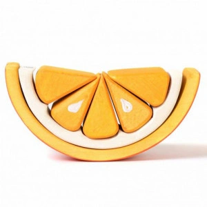 Jucarie din lemn Mandarina