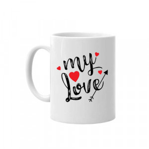 Cana personalizata "My Love"