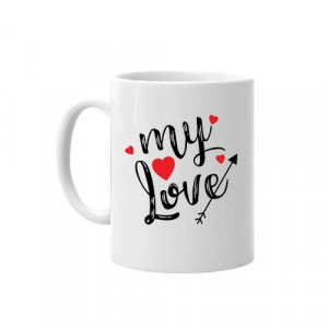 Cana personalizata "My Love"
