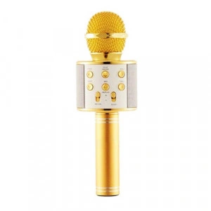 Microfon cu Bluetooth si boxa GOLD