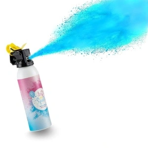 Accesorii Gender Reveal Spray Cu Pudra Albastra