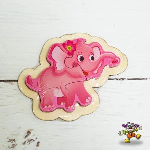 Puzzle Elefant