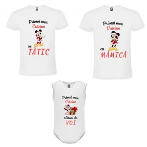 Set "Bucuria Primului Crăciun" cu Minnie