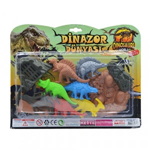 Set de Figurine Dinozauri - Explorați Preistoria!