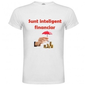 Tricoul personalizat cu textul "Inteligent Financiar"