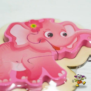 Puzzle elefant de la papucila