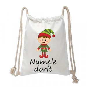 Rucsac personalizabil cu spiridus