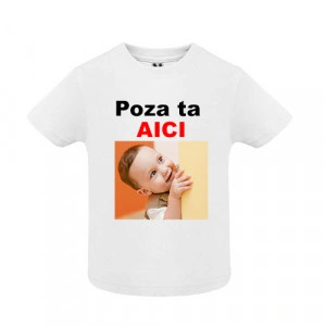 Tricou personalizat cu POZA pentru copii