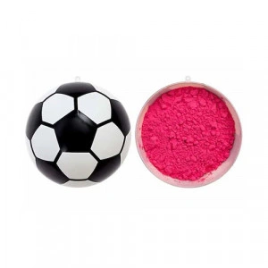 Accesorii gender reveal, minge cu pudra roz
