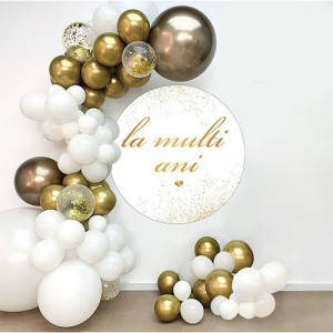 Aranjament DeLux white and gold